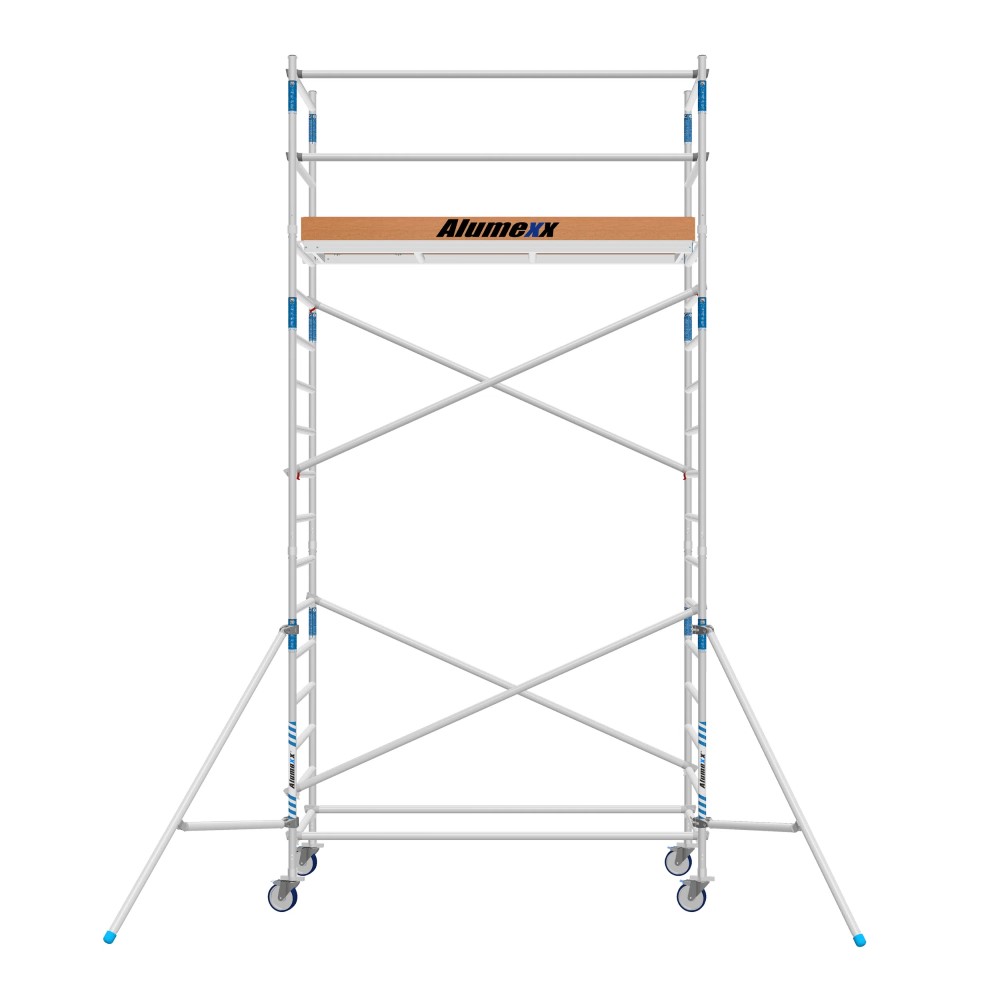 Alumexx Rollgerüst Basic 90x190 Arbeitshöhe 6,2 m