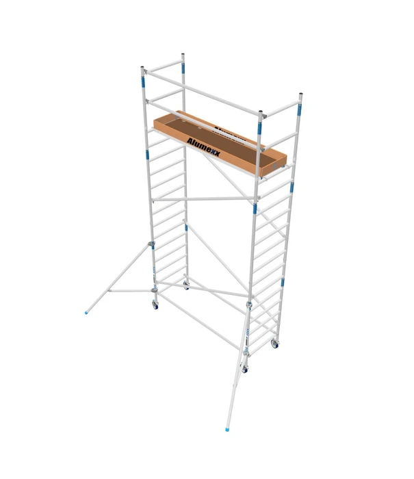 Alumexx Rollgerüst Basic 90x190 Arbeitshöhe 6,2 m