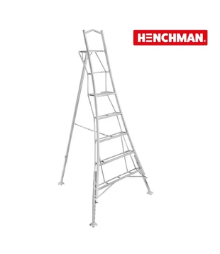 Henchman driepootladder 240 cm met 3 verstelbare poten