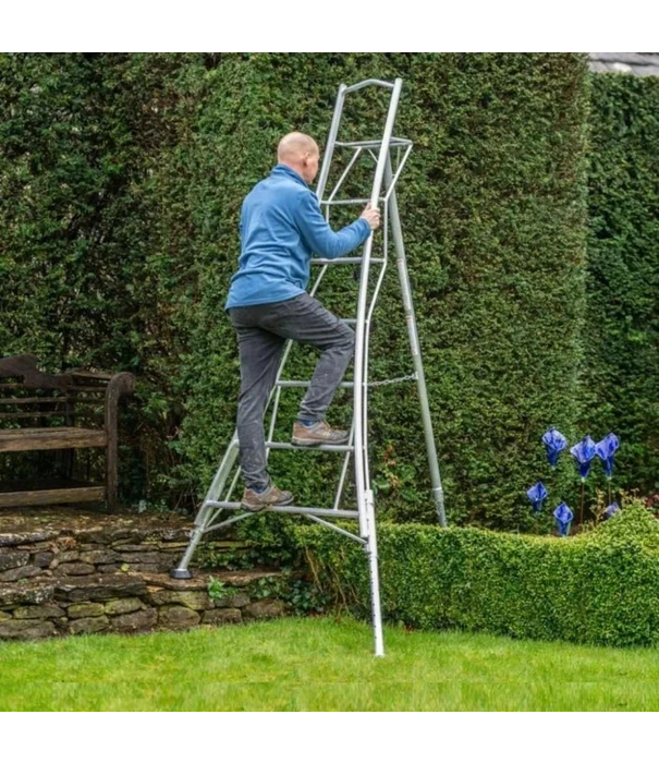 Henchman Henchman échelle de jardin 240 cm avec 3 pieds réglables