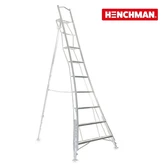 Henchman Gartenleiter 300 cm mit 3 Holme verstellbar