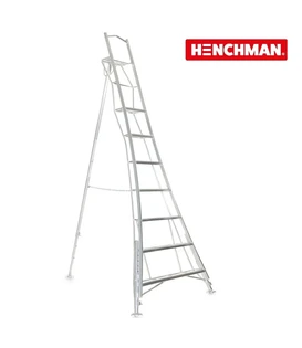 Henchman Gartenleiter 300 cm mit 3 Holme verstellbar