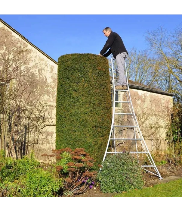 Henchman Henchman échelle de jardin 300 cm avec 3 pieds réglables