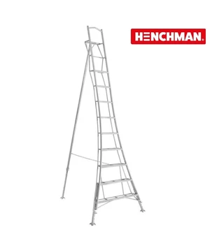 Henchman Gartenleiter 360 cm mit 3 Holme verstellbar