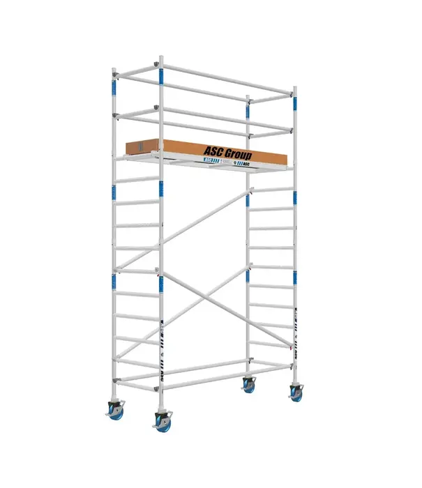 ASC ASC échafaudage roulant universel 90x190 5,2 m hauteur travail