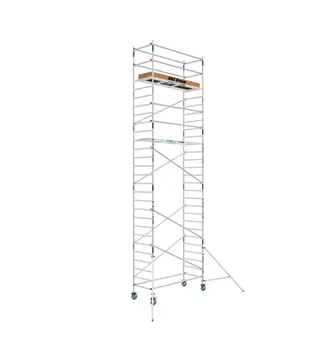 ASC échafaudage roulant universel 90x190 9,2 m hauteur travail