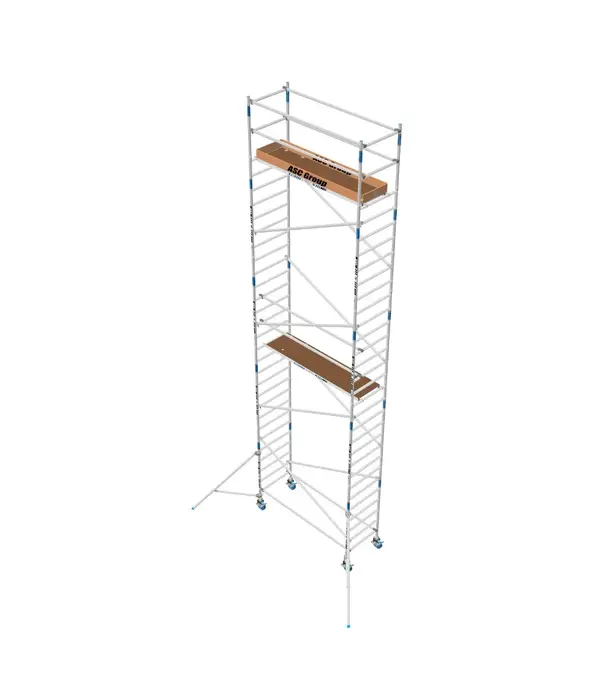 ASC ASC échafaudage roulant universel 90x190 10,2 m hauteur travail
