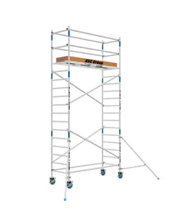 ASC échafaudage roulant universel 90x250 6,2 m hauteur travail
