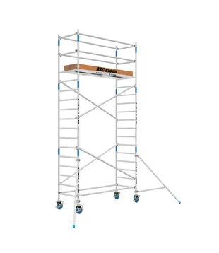 ASC échafaudage roulant universel 90x250 6,2 m hauteur travail
