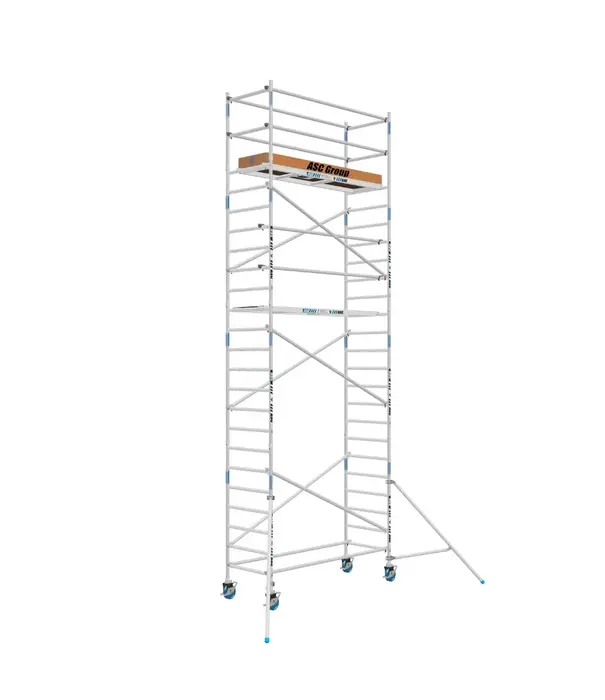 ASC ASC échafaudage roulant universelle 90x250 8,2 m hauteur travail