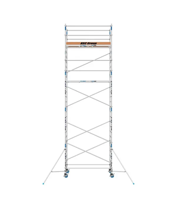 ASC ASC échafaudage roulant universelle 90x250 9,2 m hauteur travail