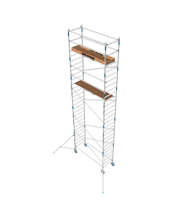 ASC ASC échafaudage roulant universelle 90x250 9,2 m hauteur travail