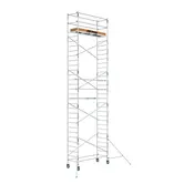 ASC échafaudage roulant universel 90x250 10,2 m hauteur travail