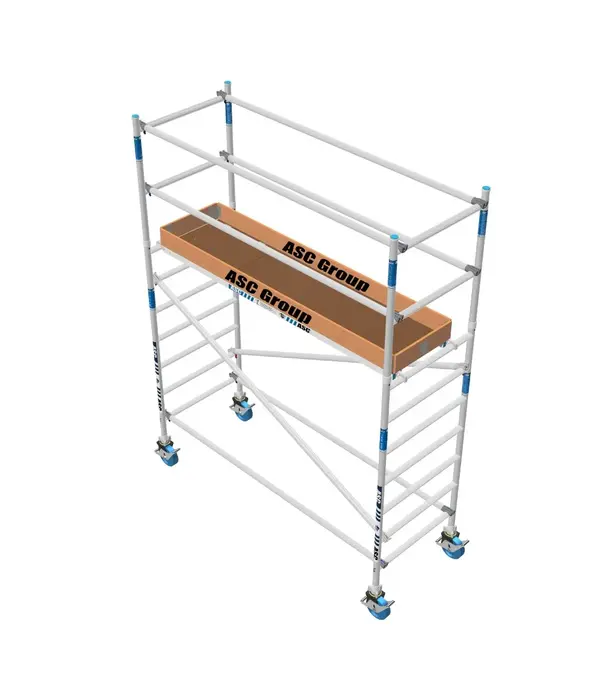 ASC ASC échafaudage roulant universel 90x305 4,2 m hauteur travail