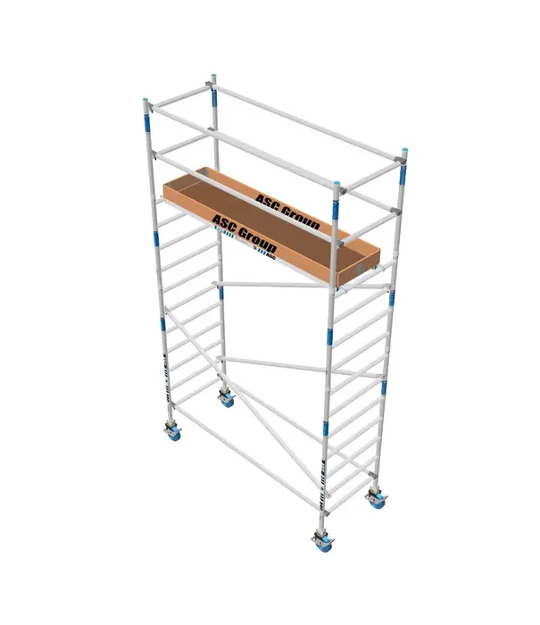 ASC ASC échafaudage roulant universel 90x305 5,2 m hauteur travail