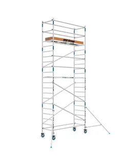 ASC échafaudage roulant universel 90x305 7,2 m hauteur travail