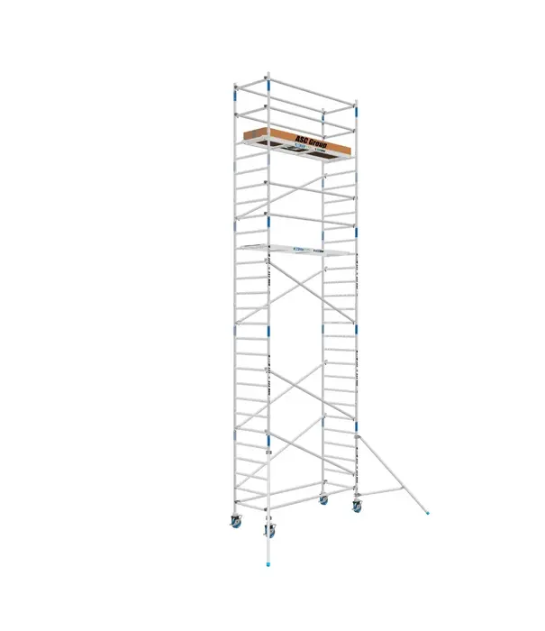 ASC ASC échafaudage roulant universel 90x305 9,2 m hauteur travail