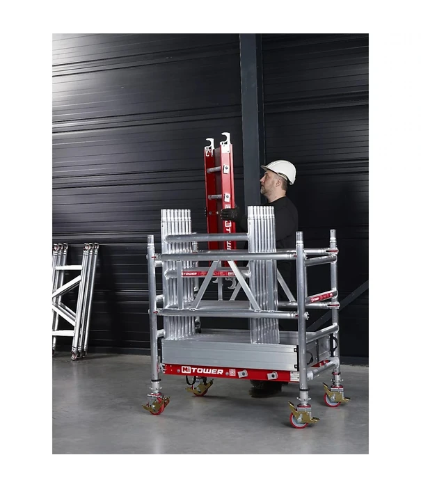 Altrex Altrex MiTOWER échafaudage roulant 1 personne hauteur de travail 6 m