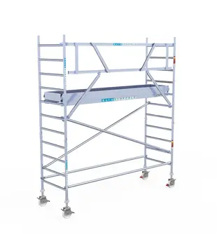 Échafaudage roulant EuroScaffold Original 90x305 hauteur travail 4,2 m