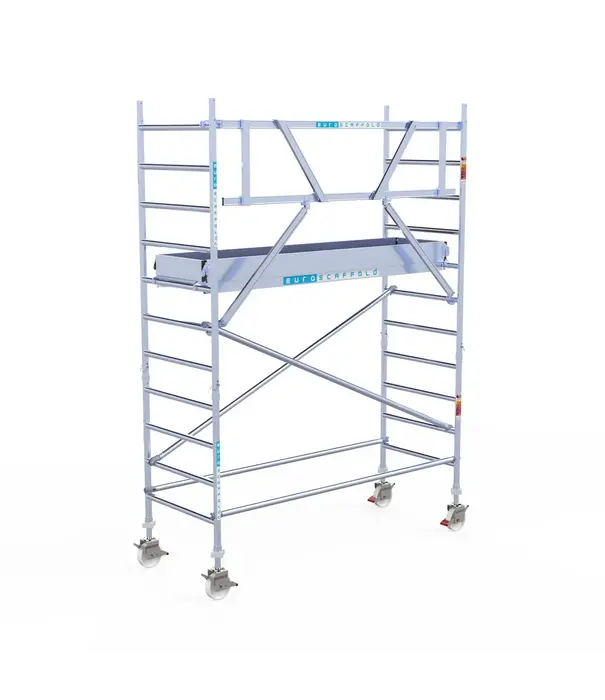 EuroScaffold Échafaudage roulant EuroScaffold Original 90x250 hauteur travail 4,2 m