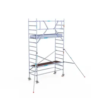 EuroScaffold rolsteiger Original 90x250 werkhoogte 5,2 m