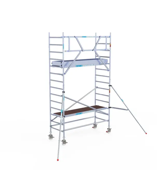 EuroScaffold EuroScaffold PRO échafaudage roulant 90x250 hauteur travail 5,2 m