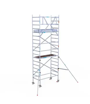 EuroScaffold Rollgerüst Original 90x190 Arbeitshöhe 6,2 m