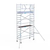 Échafaudage roulant EuroScaffold Original 90x250 hauteur travail 6,2 m