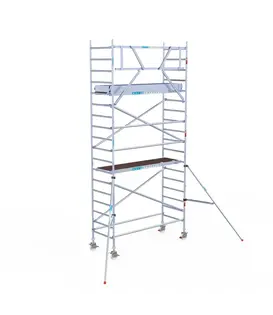 EuroScaffold Rollgerüst Original 90x250 Arbeitshöhe 6,2 m