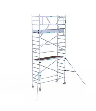 Échafaudage roulant EuroScaffold Original 90x250 hauteur travail 6,2 m