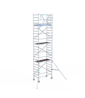Échafaudage roulant EuroScaffold Original 90x190 hauteur travail 8,2 m