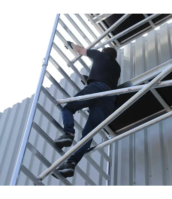 EuroScaffold EuroScaffold Rollgerüst Original 90x190 Arbeitshöhe 10,2 m