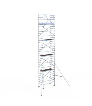 Échafaudage roulant EuroScaffold Original 90x190 hauteur travail 10,2 m