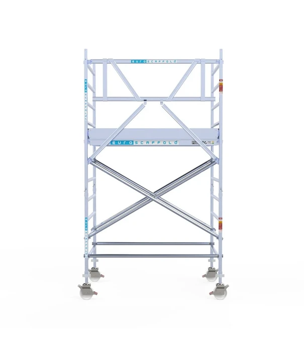 EuroScaffold Échafaudage roulant EuroScaffold Original 135x190 hauteur travail 4,2 m