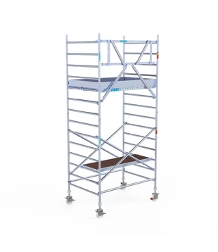 Échafaudage roulant EuroScaffold Original 135x190 hauteur travail 5,2 m