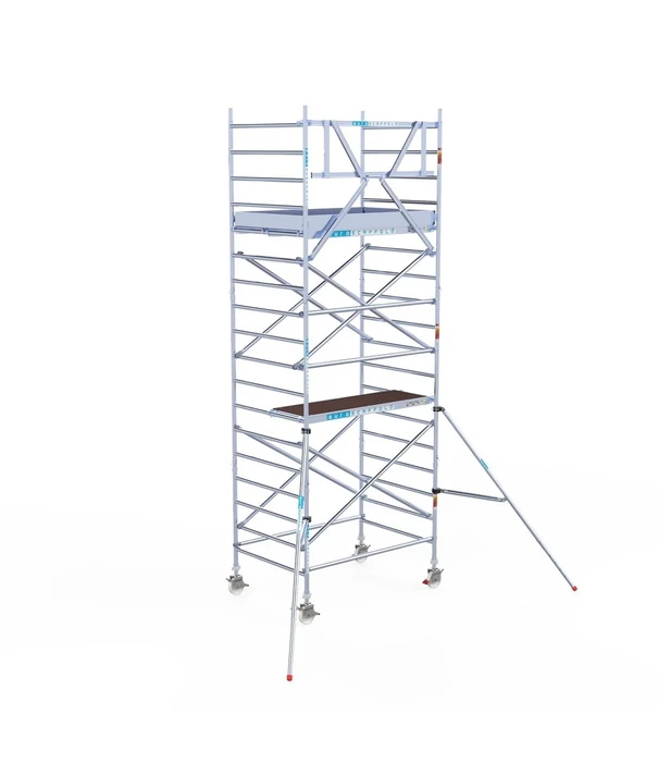 EuroScaffold Échafaudage roulant EuroScaffold Original 135x190 hauteur travail 6,2 m