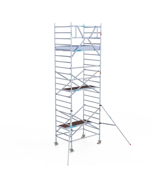 EuroScaffold Échafaudage roulant EuroScaffold Original 135x190 hauteur travail 7,2 m