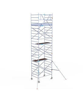 Échafaudage roulant EuroScaffold Original 135x190 hauteur travail 8,2 m