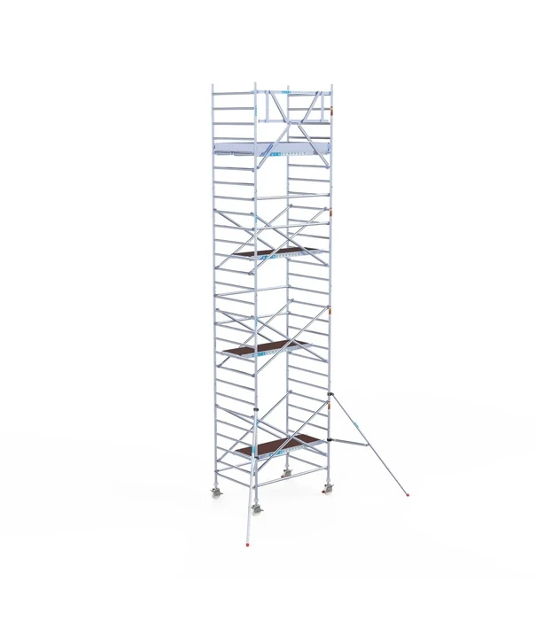 EuroScaffold EuroScaffold PRO échafaudage roulant 135x190 hauteur travail 9,2 m