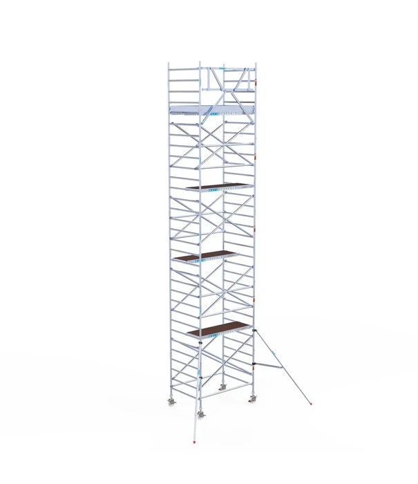 EuroScaffold EuroScaffold PRO échafaudage roulant 135x190 hauteur travail 10,2 m