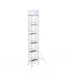 EuroScaffold PRO Rollgerüst 135x190 Arbeitshöhe 13,2 m