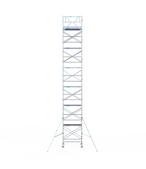EuroScaffold Échafaudage roulant EuroScaffold Original 135x190 hauteur travail 14,2 m