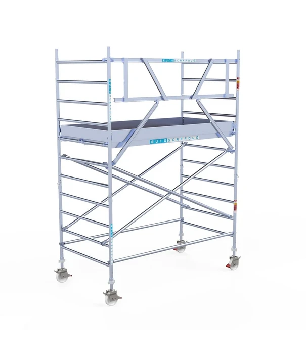 EuroScaffold EuroScaffold Rollgerüst Original 135x250 Arbeitshöhe 4,2 m