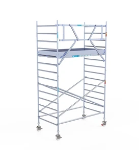 Échafaudage roulant EuroScaffold Original 135x250 hauteur travail 5,2 m