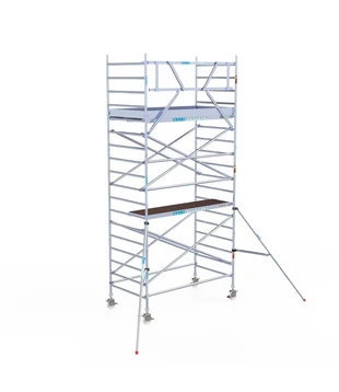 Échafaudage roulant EuroScaffold Original 135x250 hauteur travail 6,2 m