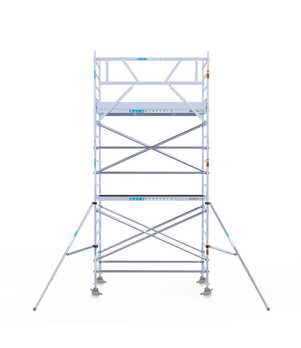 EuroScaffold Échafaudage roulant EuroScaffold Original 135x250 hauteur travail 6,2 m