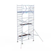 Échafaudage roulant EuroScaffold Original 135x250 hauteur travail 7,2 m