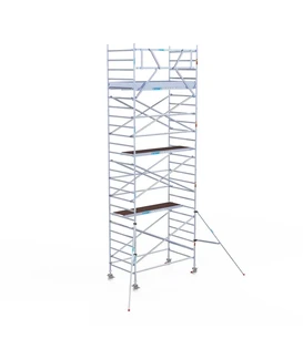 Échafaudage roulant EuroScaffold Original 135x250 hauteur travail 8,2 m