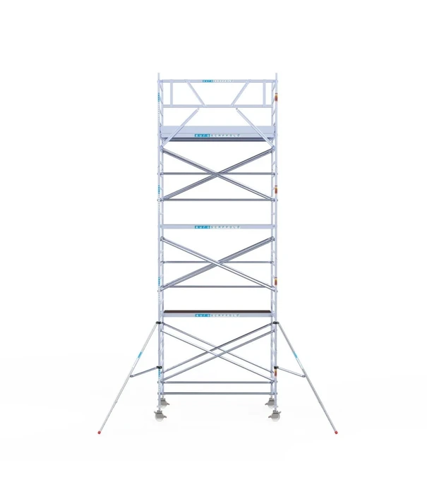 EuroScaffold Échafaudage roulant EuroScaffold Original 135x250 hauteur travail 8,2 m