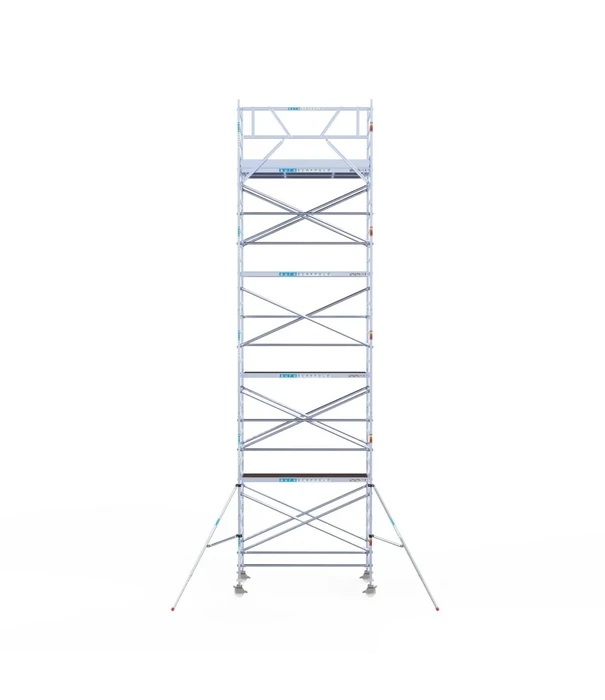 EuroScaffold Échafaudage roulant EuroScaffold Original 135x250 hauteur travail 10,2 m